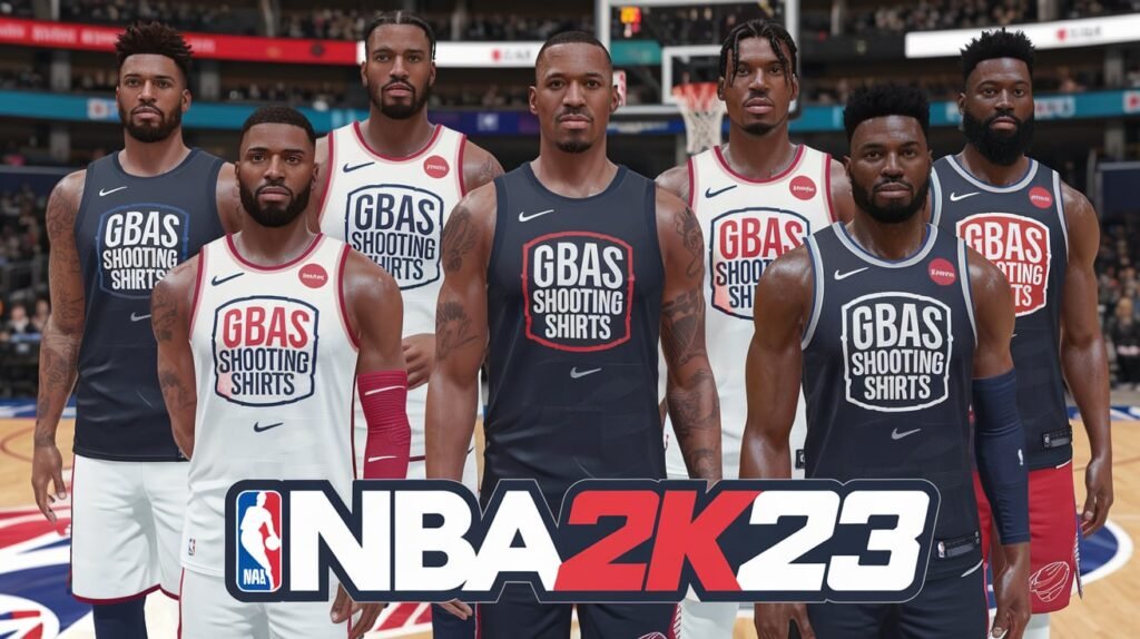 Gbas Shooting Shirts NBA 2K23 Mod