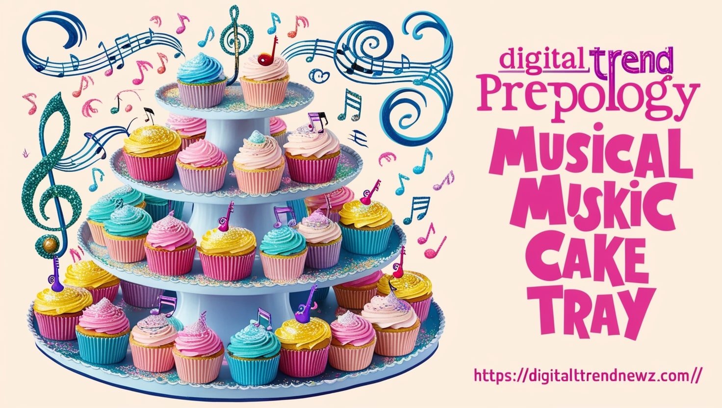 Prepology Musical Cake Tray Features